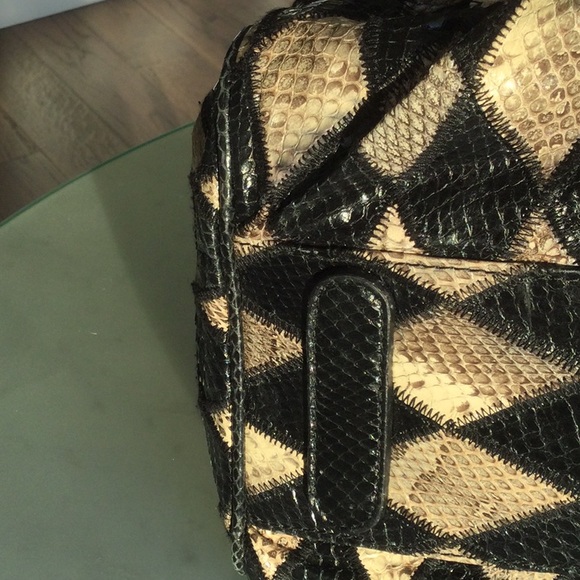 Dolce and Gabbana patchwork snakeskin Ms Curly bag - Picture 8 of 13